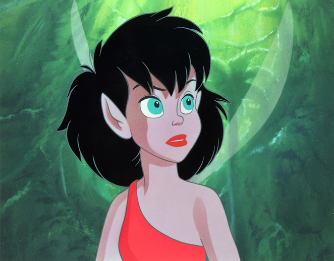 SAVE THE FOREST! Crysta, a curious fairy, goes looking for humans and gets more than she bargained for, in FernGully: The Last Rainforest, screening on Aug. 10 and 11, in the Palm Theatre.