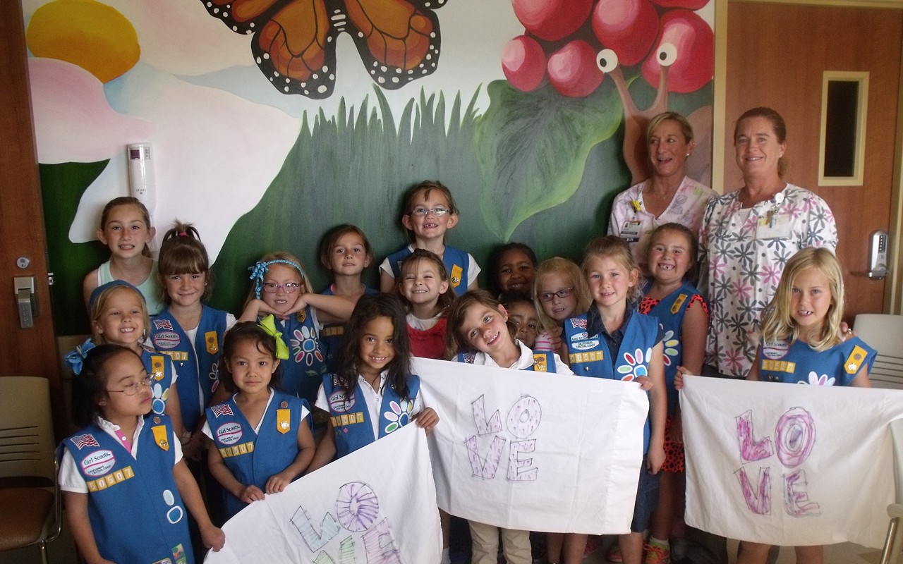 Community Corner: Girl Scouts bring a bit of home to young hospitalized patients