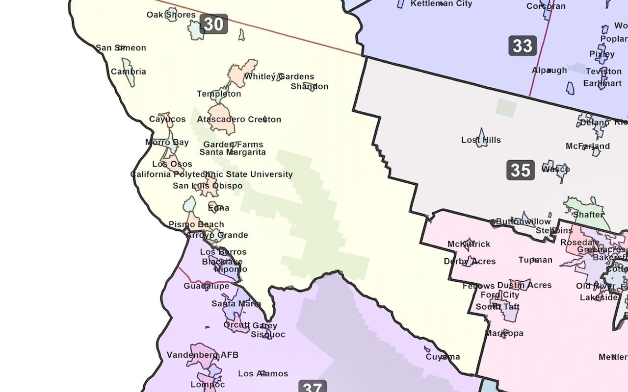 Cunningham's district removed from Santa Barbara County in final redistricting map