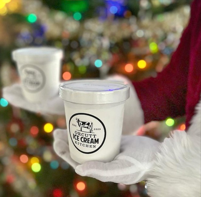NAUGHTY OR ICE LIST: Ice cream pints from Orcutt Ice Cream Kitchen are available year round via pre-ordering for delivery or at the mobile company’s various pop-up events.