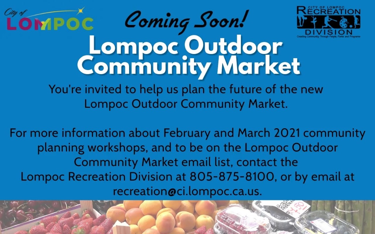 Lompoc wants to bring back a new and improved version of the weekly swap meet that ended in 2014