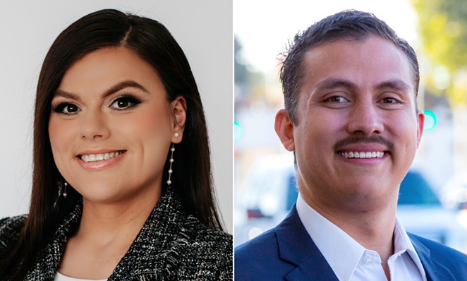 NEW FACE: Immigration attorney Maria Salguero (left) threw her hat into the ring for the Santa Maria City Council District 1 race, facing incumbent Carlos Escobedo (right) during the November 2024 general election.
