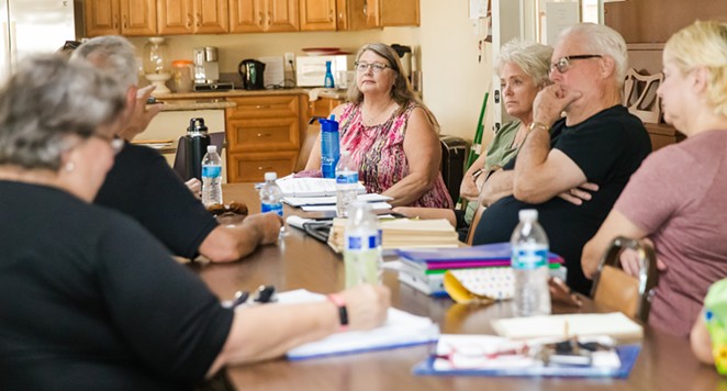 ADVOCACY EFFORTS: Residents of Del Cielo Mobile Estates banded together and approached the county for protection after they learned that Stockton-based property management company Harmony Communities has plans to convert Del Cielo from seniors-only to an all-ages park.