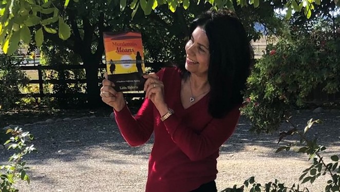 BETWEEN THE LINES: Santa Ynez-based author Lida Sideris has written six novels in her ongoing mystery series, which began in 2015. Born and raised in Southern California, Sideris has lived on the Central Coast for about 20 years.