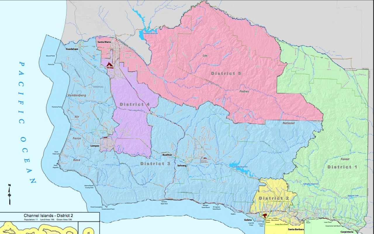 Santa Barbara County Independent Redistricting Commission narrows down redistricting to five maps