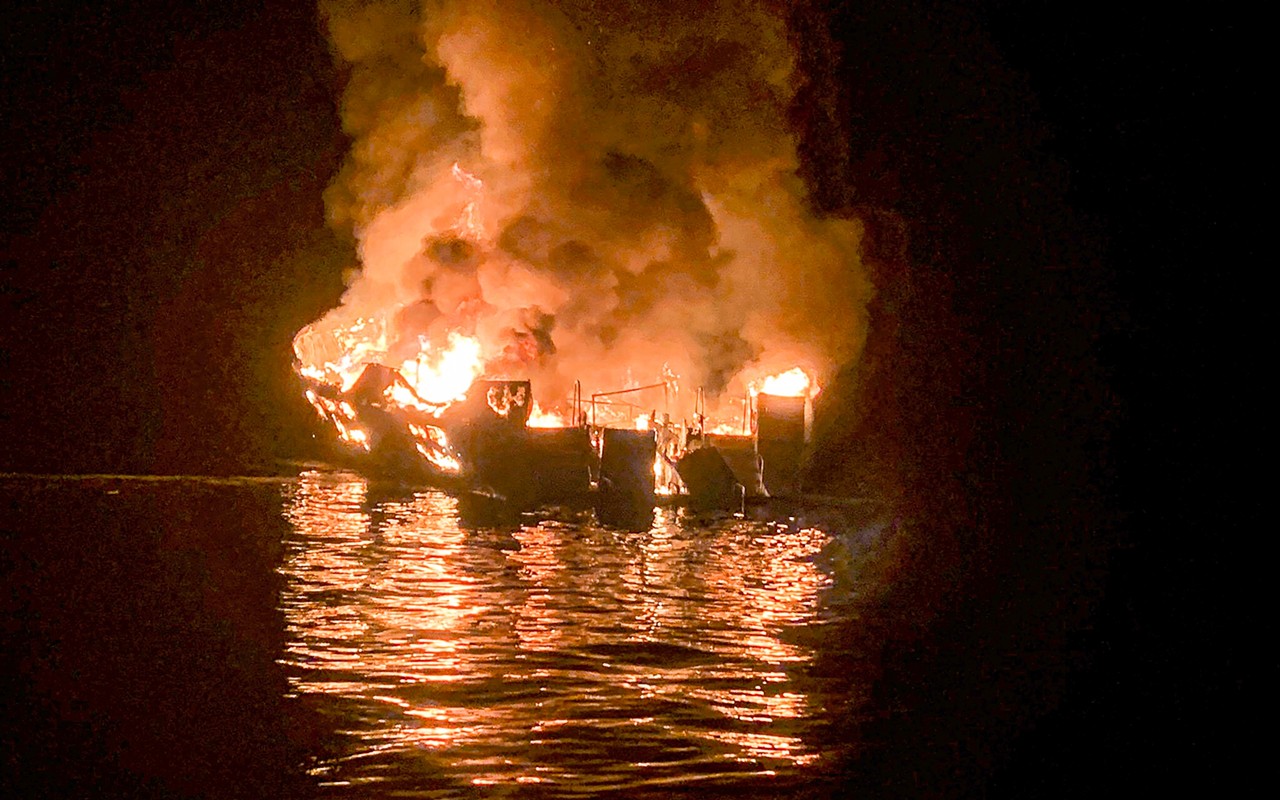 Sheriffs' dive team members recount a harrowing call-out  to the Conception boat fire at the Channel Islands