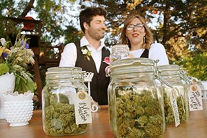 Dank dinner served: Weed-infused wedding fare makes for a high time