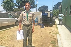 Local Boy Scout works to bring Santa Maria-style barbecue to homeless