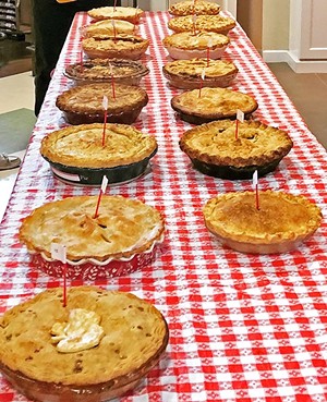 Here's how to judge a pie baking contest