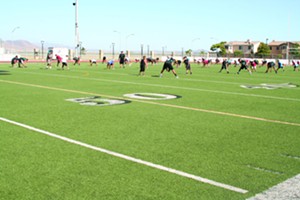 Panthers put on free football camp