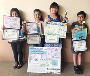 Drawing awareness: Santa Maria Utilities Department  awards third-grade artists who crafted water wise posters