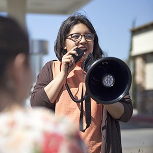 Teens share personal experiences with gun violence at April 20 protest in Santa Maria