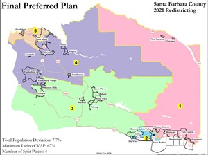 Redistricting commission selects final preferred map