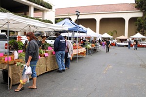 Saturday marketplace sprouts at Santa Maria Town Center