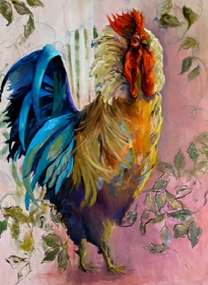 Prolific painter Debbi Green unleashes animal portraits in Los Olivos