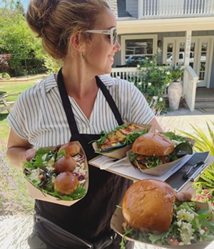 Slide on over to Cafe DeVille for sliders during pop-ups and it upcoming grand opening