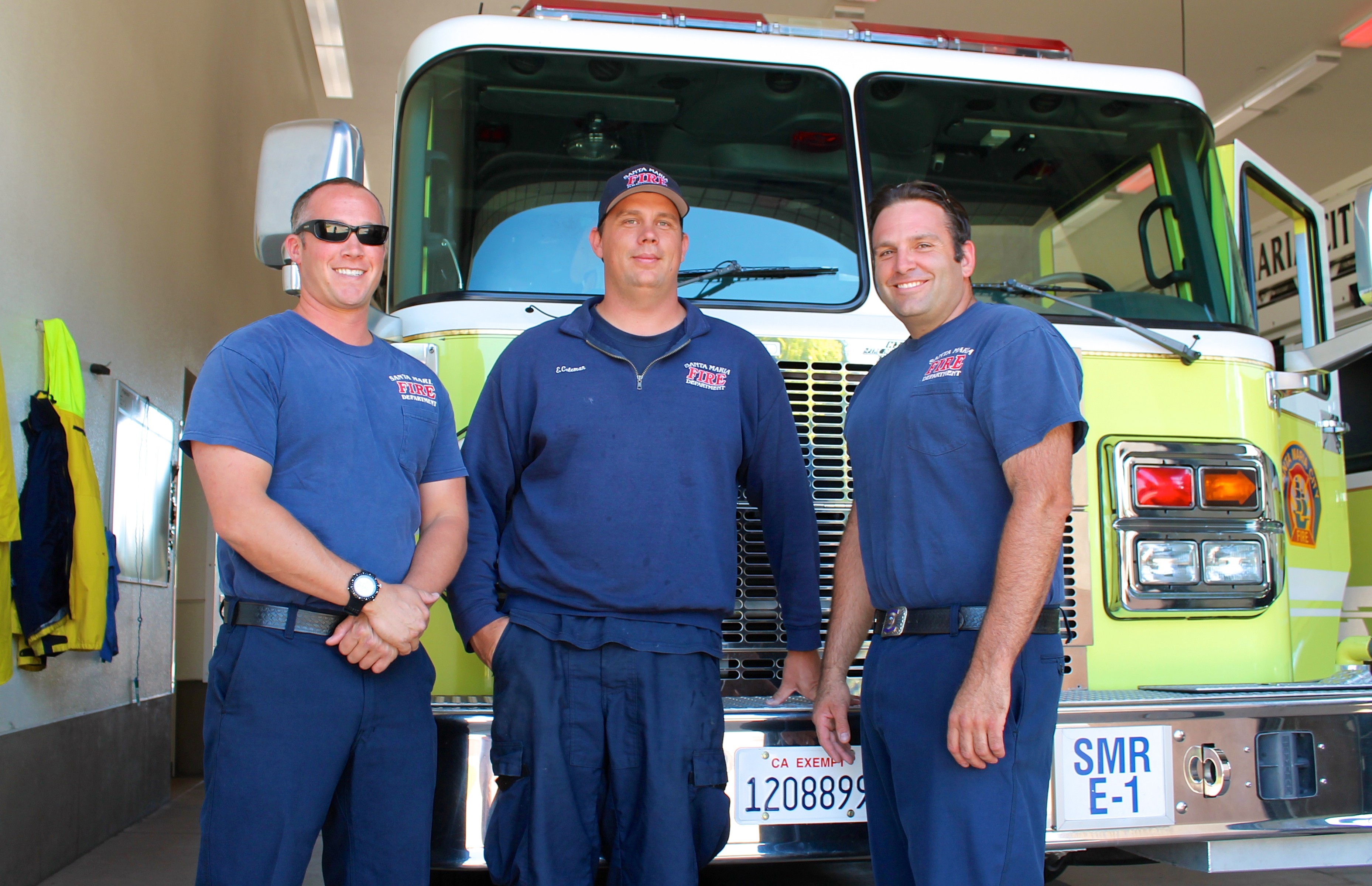 Santa Maria Elks Salute Five Firefighters at Appreciation Dinner